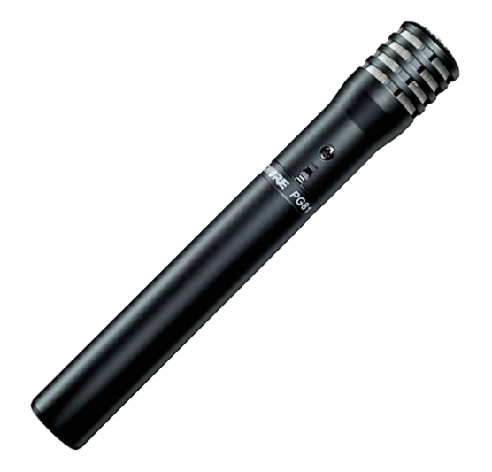Microphone Shure PG81 petit diaphr (vocal + instrum)